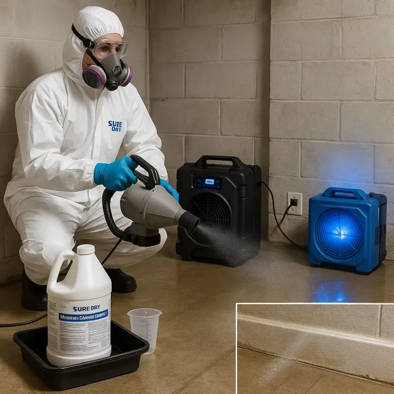 Sanitization and Odor Removal process in San Pablo, CA