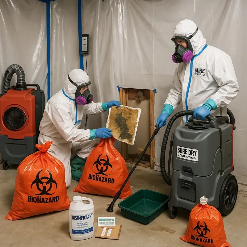 Contaminated Water Handling Protocols process in San Pablo, CA